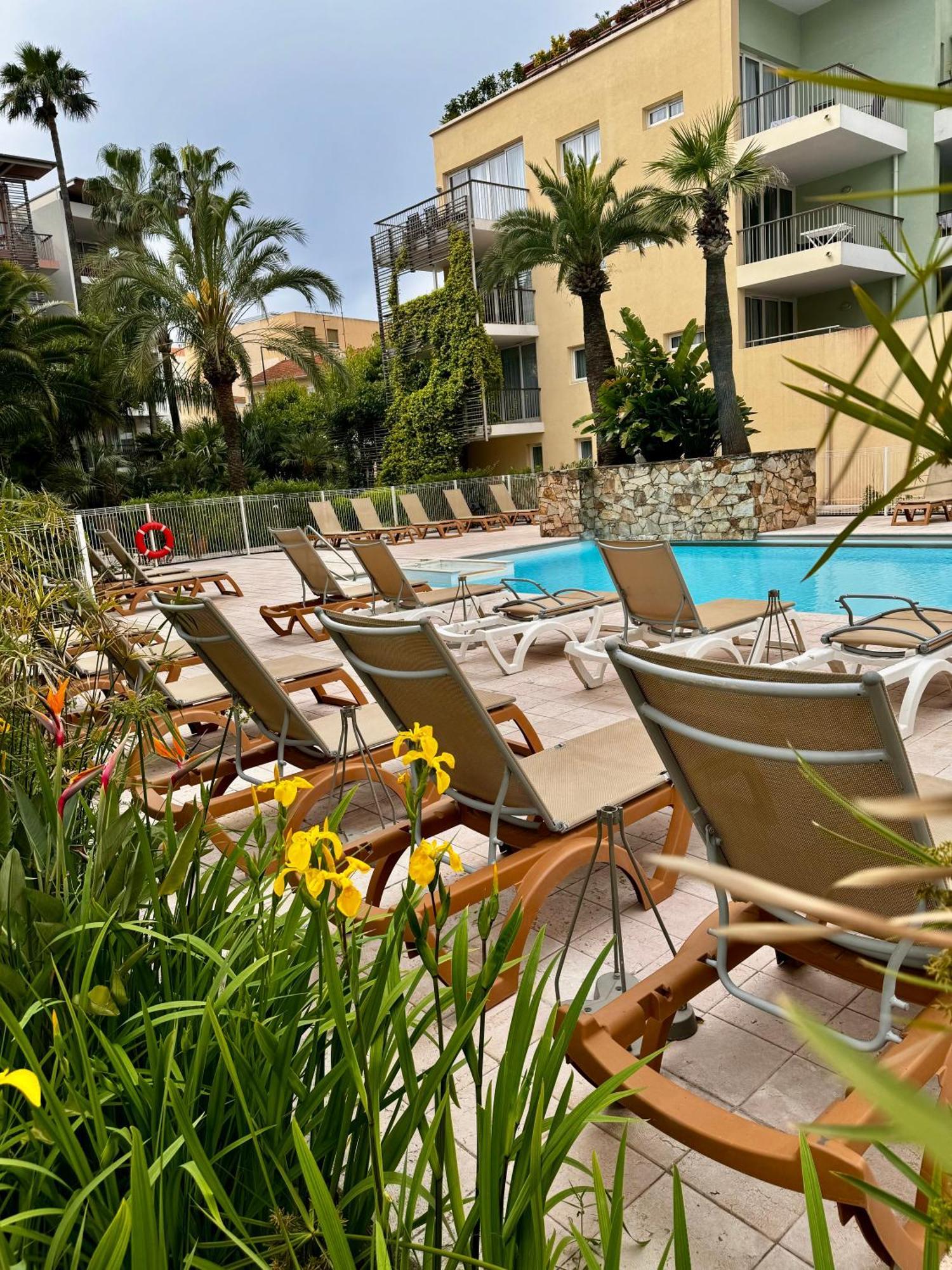 Apartamento Antibes Port - Terrasse - Parking - Piscine Exterior foto